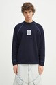 C.P. Company cotton sweatshirt cotton navy 18CMSS184A110055W
