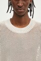 Хлопковый свитер Represent Open Gauge Knit Sweater бежевый MLM3821.26