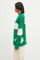 Μάλλινο πουλόβερ Fiorucci Cloud Sweater U02SPKSW335KN03GN02 πράσινο SS25