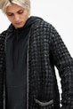AllSaints cardigan din amestec de lana EDGAR M041KB negru SS25