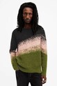 AllSaints pulover de lana SIRUS grosime medie verde M052KB
