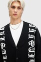 Кардиган с примесью шерсти AllSaints SCRIPTURE M065KB чёрный SS25