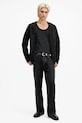 AllSaints kardigan kaszmirowy ABEL M080KB czarny
