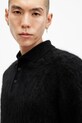 AllSaints sweter kaszmirowy ABEL M081KB czarny SS25