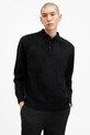 AllSaints sweter kaszmirowy ABEL czarny M081KB