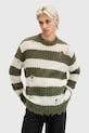 Шерстяной свитер AllSaints SID шерсть мультиколор M098KB