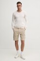 Svetr s příměsí lnu Pepe Jeans LAYNE PM702519 béžová SS25