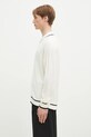 Вълнена жилетка adidas Originals Premium Cardigan JD3402 бежов SS25