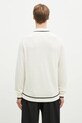 Дрехи Вълнена жилетка adidas Originals Premium Cardigan JD3402 бежов