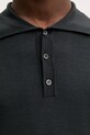 Шерстяной свитер BARENA VENEZIA Camicia Mola KNU5114.429 чёрный