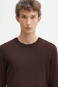 Vlněný svetr Paul Smith hnědá M1R.238Z.P02093