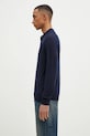 Paul Smith sweter wełniany M1R.241Z.P02093 granatowy SS25
