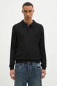 Paul Smith pulover de lână subtiri negru M1R.241Z.P02093