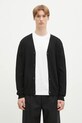 Paul Smith cardigan din lână uni negru M1R.250Z.P02094