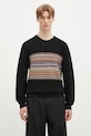 Vlnený sveter Paul Smith vlna čierna M1R.253Z.P02589