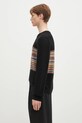 Vuneni pulover Paul Smith M1R.253Z.P02589 crna SS25