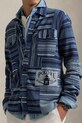 Кардиган с примесью льна Polo Ralph Lauren голубой 710963961