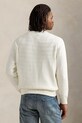 Polo Ralph Lauren pulover de bumbac 710964797 alb SS25