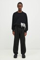Пуловер Y-3 Logo Knit Crew JL8752 черен