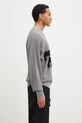 Светр Y-3 Graphic Knit Crew сірий JM3238