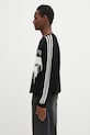 Y-3 sweter Graphic Knit Crew JN4873 czarny SS25
