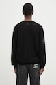 Odzież Y-3 sweter Graphic Knit Crew JN4873 czarny