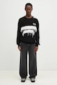 Y-3 sweter Graphic Knit Crew JN4873 czarny