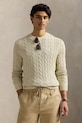 Polo Ralph Lauren sweter bawełniany Pullover bawełna beżowy 710965867
