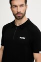 BOSS Green polo czarny 50537146
