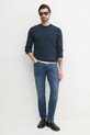 BOSS Orange pulover 50508766 bleumarin SS25