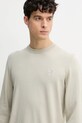 Pulover s primesjo volne BOSS Orange bež 50527583