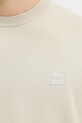 BOSS Orange sweter z domieszką kaszmiru 50538267 beżowy