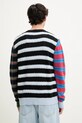 Дрехи Жилетка с вълна Desigual MIDSTRIPES 25SMJK02 черен