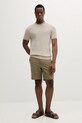 BOSS t-shirt 50537642 beżowy SS25