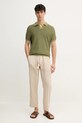 BOSS tricou polo 50537654 verde SS25