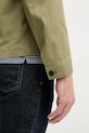 Bunda se lněnou směsí Calvin Klein K10K114392 zelená