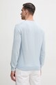 Odzież Calvin Klein sweter bawełniany LV040BM343 niebieski