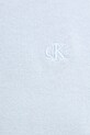 Calvin Klein sweter bawełniany LV040BM343 niebieski