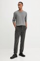 Calvin Klein pulover de bumbac LV040BM343 gri AW25