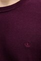 Хлопковый свитер Calvin Klein LV040BM343 бордо