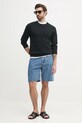 Calvin Klein sweter bawełniany LV040BM343 czarny SS25