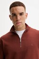 Calvin Klein maglione in cotone arancione LV040BM343