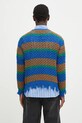 Одяг Светр Andersson Bell Damaged Stripe Boatneck atb1239u коричневий