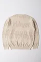 by Parra woolen jumper Static stalker 53117. beige SS25