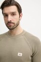 Calvin Klein Jeans sweter bawełniany zielony J30J327281