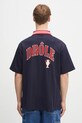 Odzież Drôle de Monsieur koszula La Chemise Drule Sport G.SH221.PL160.NY granatowy