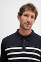 Tommy Hilfiger polo da uomo in cotone blu navy MW0MW37396