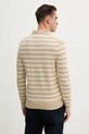 Дрехи Памучен пуловер Tommy Hilfiger MW0MW38609 бежов