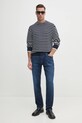 Tommy Hilfiger pulover de bumbac MW0MW38944 bleumarin SS25