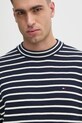 Tommy Hilfiger pulover de bumbac bleumarin MW0MW38944
